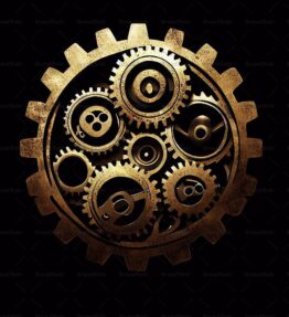 Steampunk Zahnräder